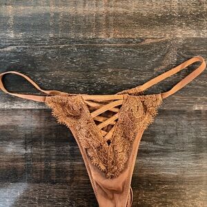 Victoria's Secret Brown Lace Panties